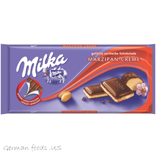milka marzipan chocolate