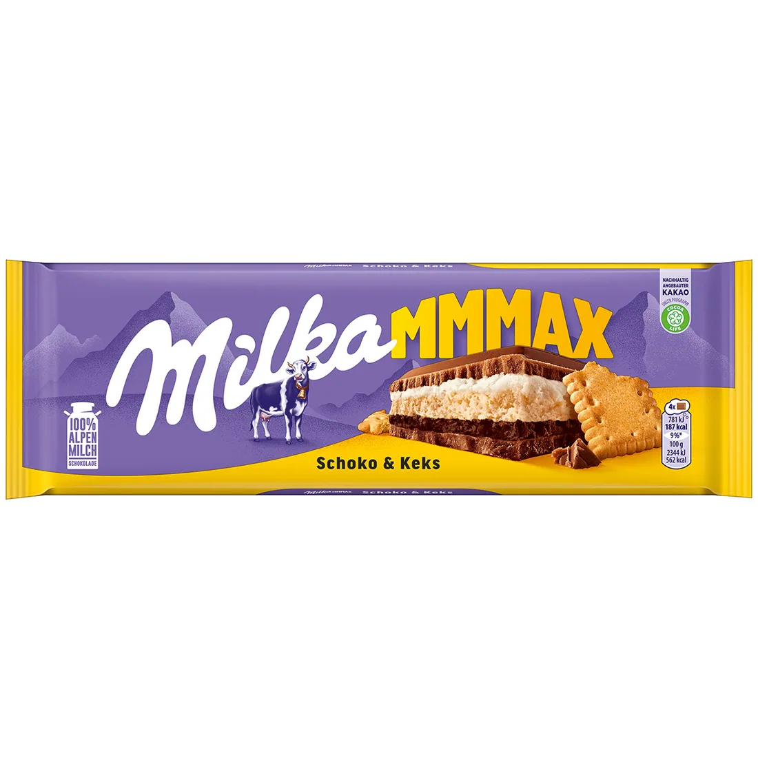 Milka Chocolate Choco Biscuit (white biscuit) 300g
