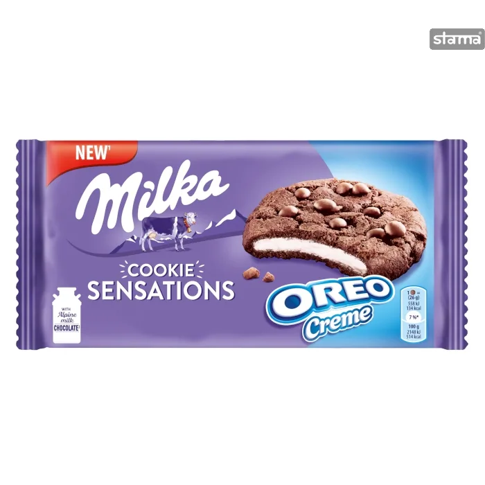 Milka Chocolate Cookies Sensations (with Oreo cream) 156g