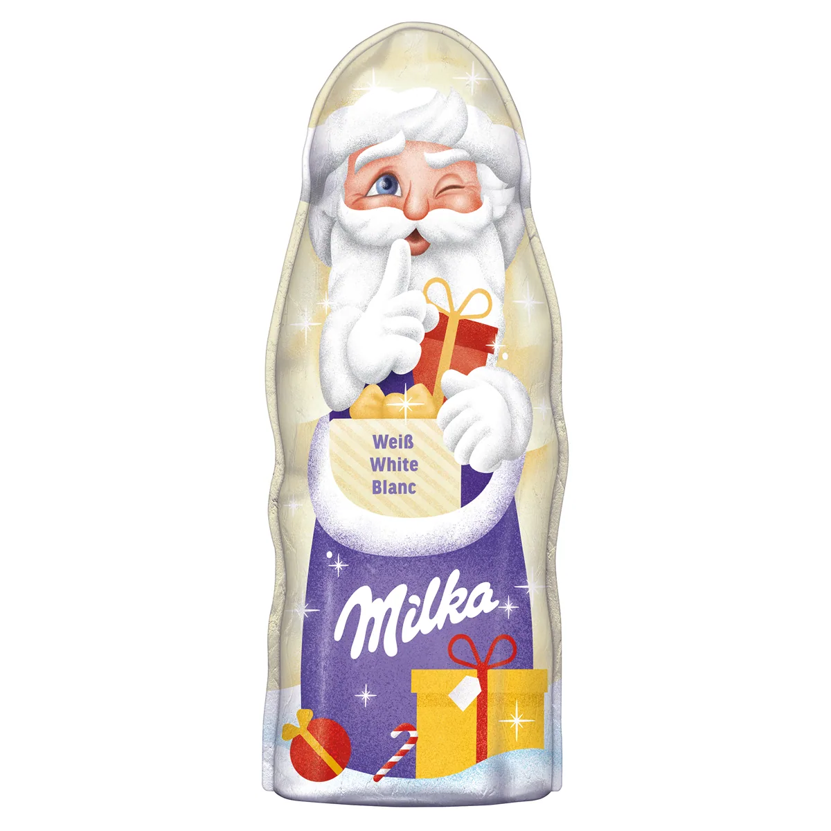 Milka Santa Claus (Weihnachtsmann) White 45g