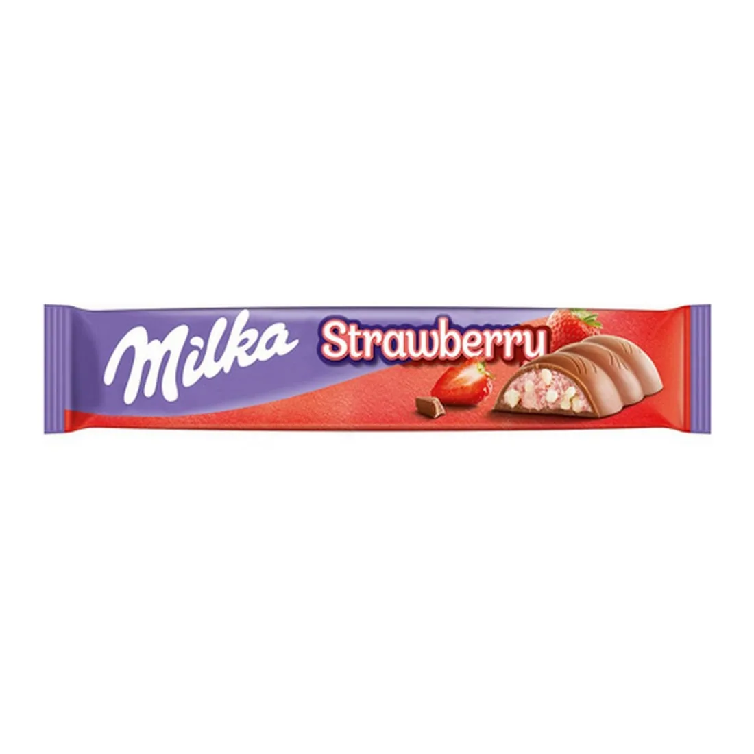 Milka & Strawberry Chocolate Bar 36.5g