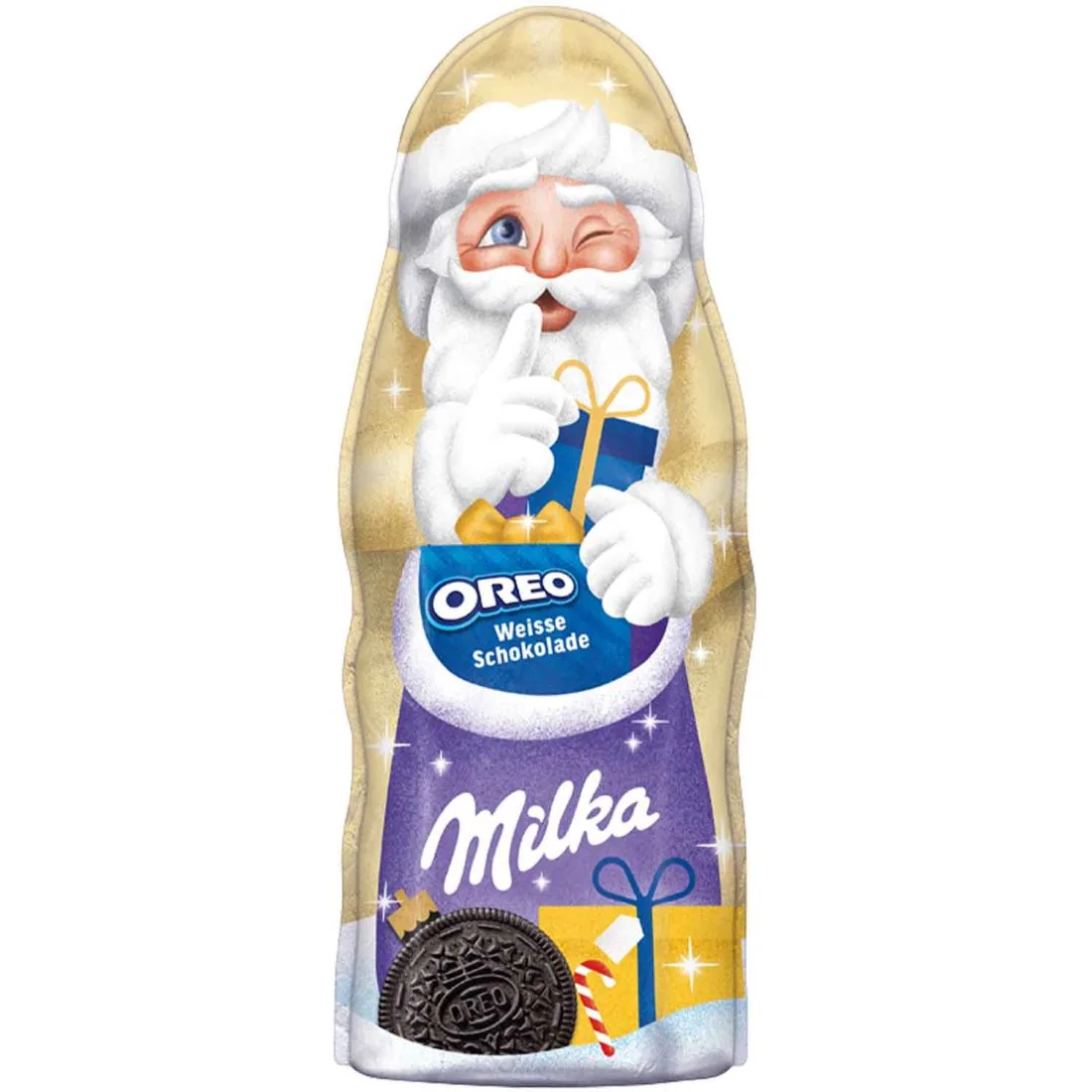 Milka WHITE OREO Santa Claus (White Choco) 95g